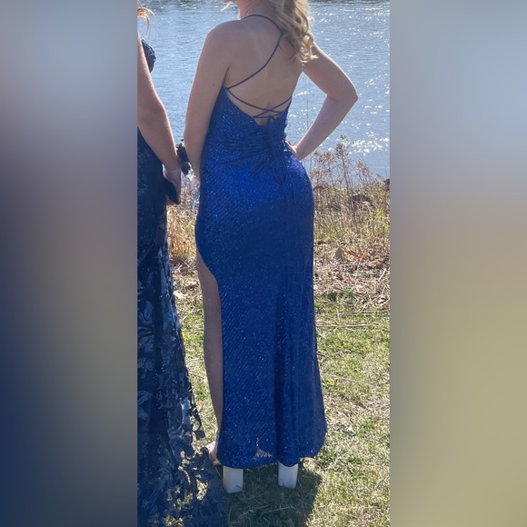 lady black tie Dresses Royal Blue Prom Dress Lady Black Tie Eclipse Gown Poshmark